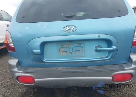 2004 Hyundai Santa Fe from USA, damaged, VIN KM8SB12B34U582466